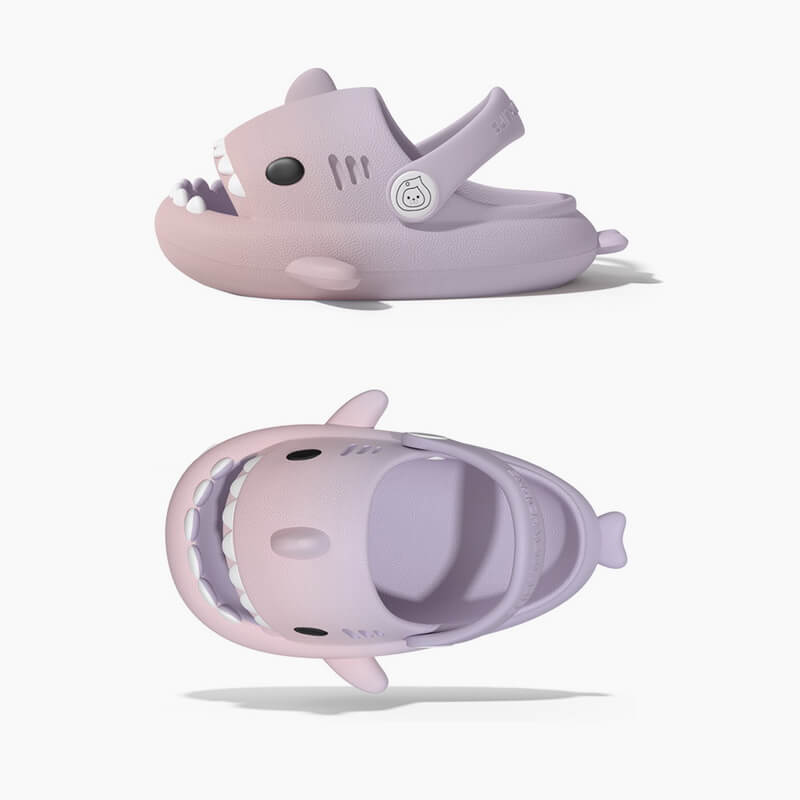 SHARKY'Z™️ BICOLOR - Shark Clogs for Kids