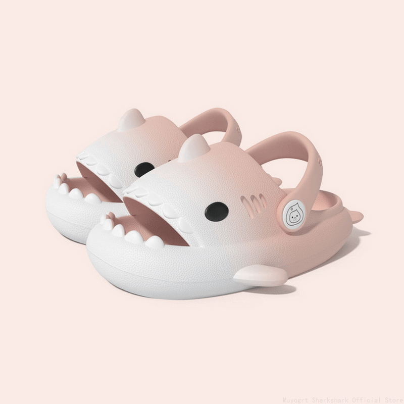 SHARKY'Z™️ BICOLOR - Kids Shark Clogs - PLUSHY'Z®️