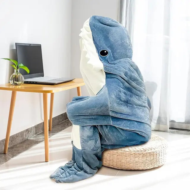 Le Plaid de Requin Viral par <strong>PLUSHY’Z</strong>®️