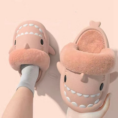 SHARKY'Z™️ SCUFFETTE - Winter Fluffy Shark Slippers