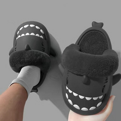 SHARKY'Z™️ SCUFFETTE - Winter Fluffy Shark Slippers