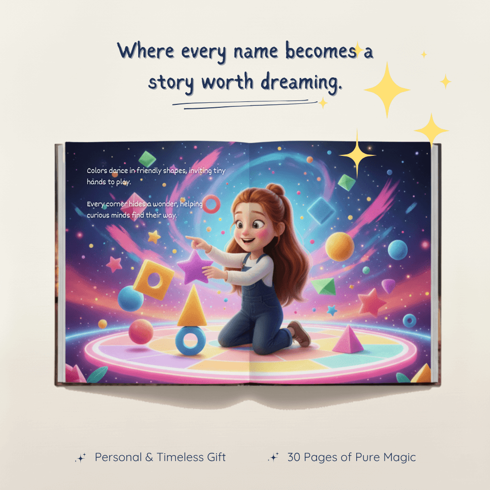 Explore Shapes & Colors — Personalized Storybook