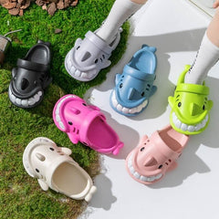 SHARKY'Z™️ SMILEY - Kids Shark Clogs