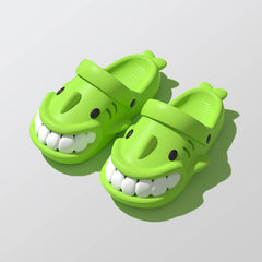 SHARKY'Z™️ SONRIENTE - Zuecos de tiburón para niños