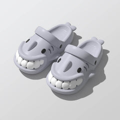 SHARKY'Z™️ SONRIENTE - Zuecos de tiburón para niños