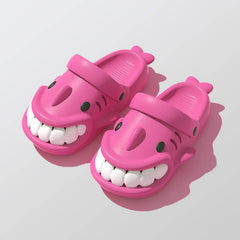 SHARKY'Z™️ SONRIENTE - Zuecos de tiburón para niños