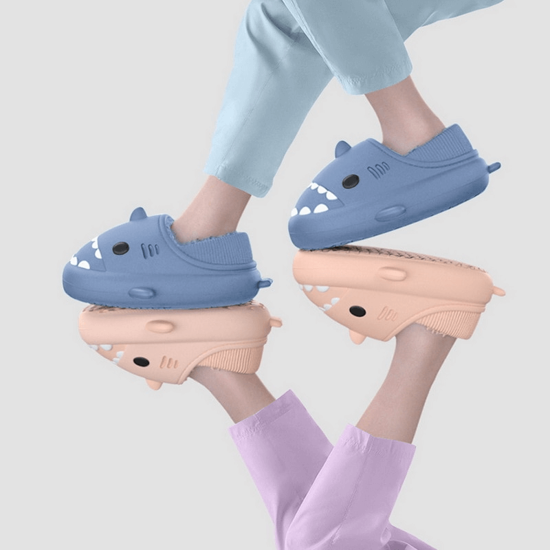 SHARKY'Z™️ - Shark High-Top Slippers for Adults