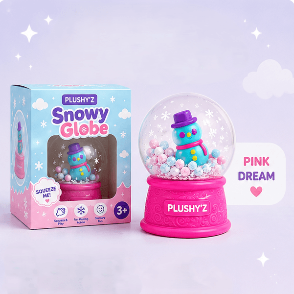 Snowy Globe Squishy Stress-Relief Toy