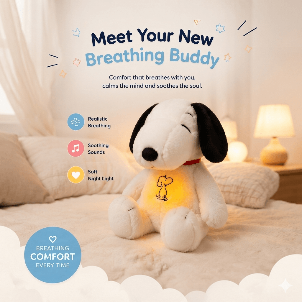 The Breathing Snoopy Plushie