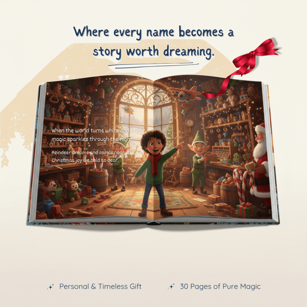 Santa’s Secret Helper — Personalized Storybook