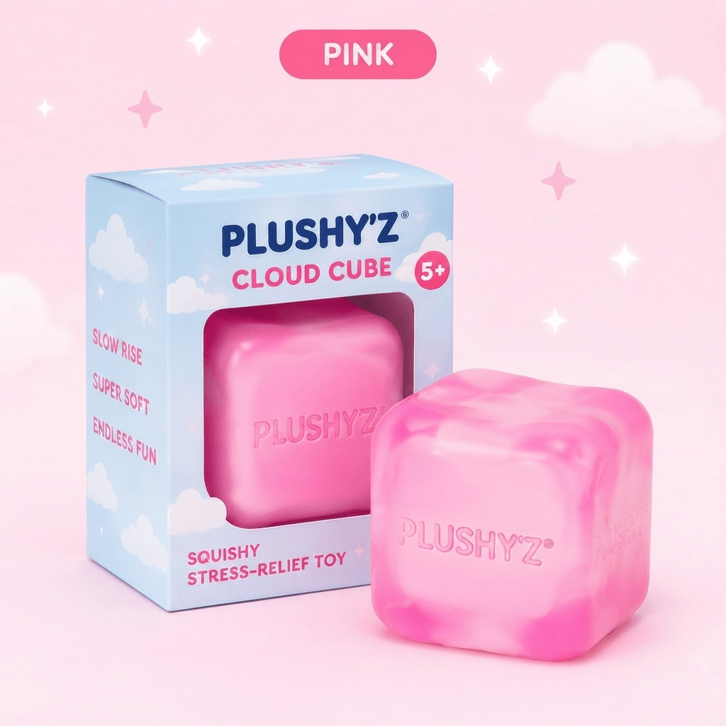 The Cloud Cube – Squishy Stress-Relief Toy