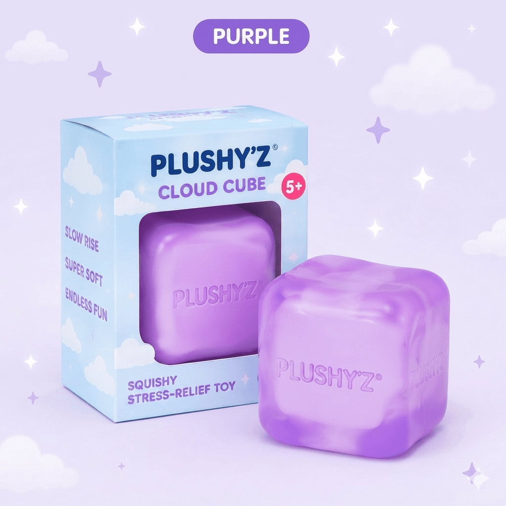 The Cloud Cube – Squishy Stress-Relief Toy