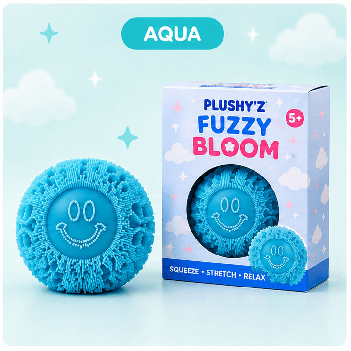 PLUSHY'Z® Fuzzy Bloom – Squishy Stress-Relief Toy