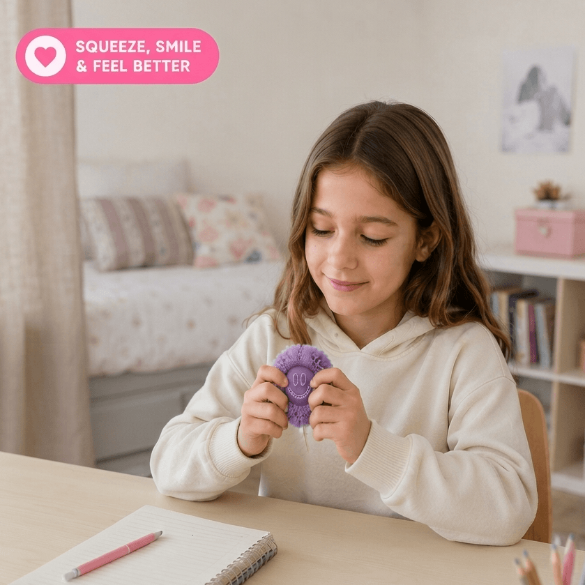 PLUSHY'Z® Fuzzy Bloom – Squishy Stress-Relief Toy