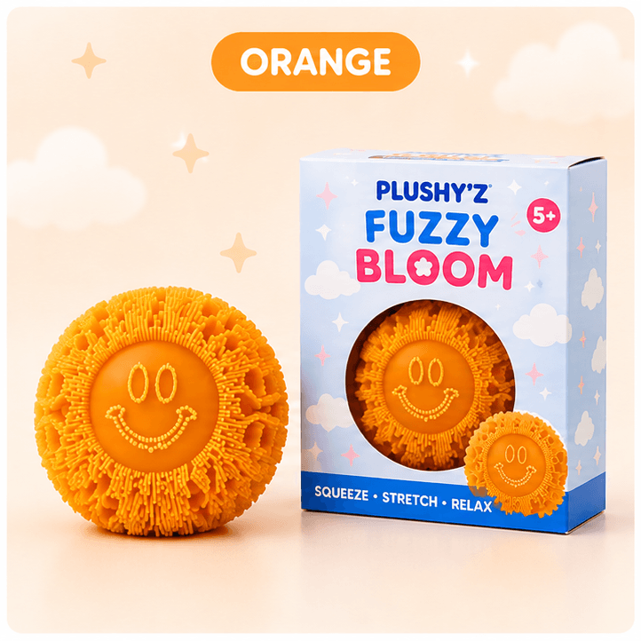 PLUSHY'Z® Fuzzy Bloom – Squishy Stress-Relief Toy