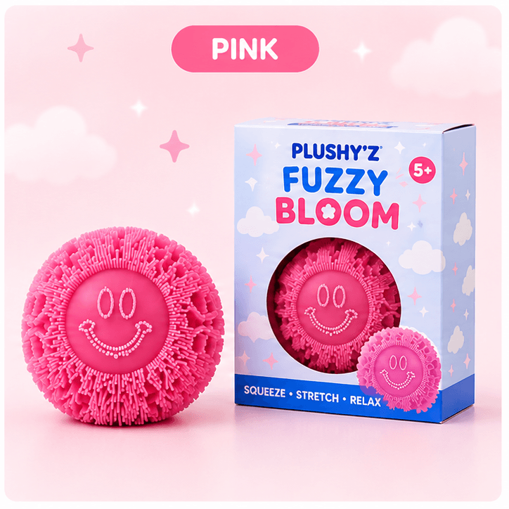 PLUSHY'Z® Fuzzy Bloom – Squishy Stress-Relief Toy