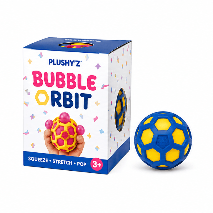 PLUSHY'Z® Bubble Orbit – Sensory Stress-Relief Toy