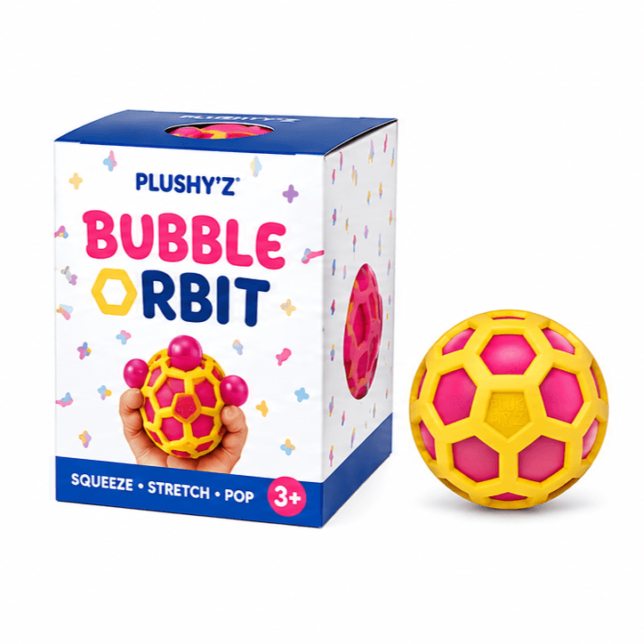 PLUSHY'Z® Bubble Orbit – Sensory Stress-Relief Toy