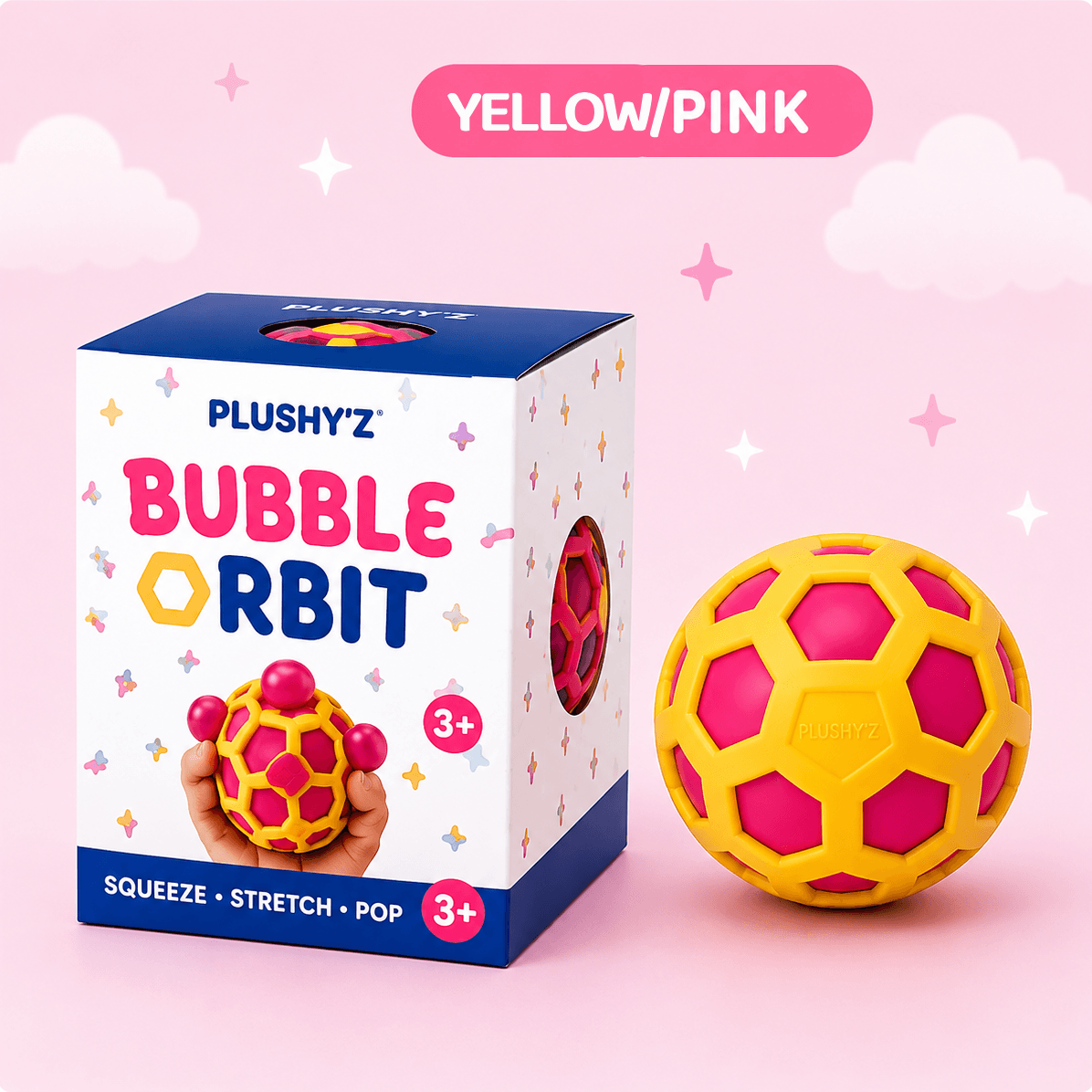 The Bubble Orbit – Slow-rising Sensory Squishy Stress-Relief Toy