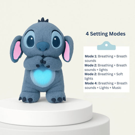 The Breathing Stitch Plush