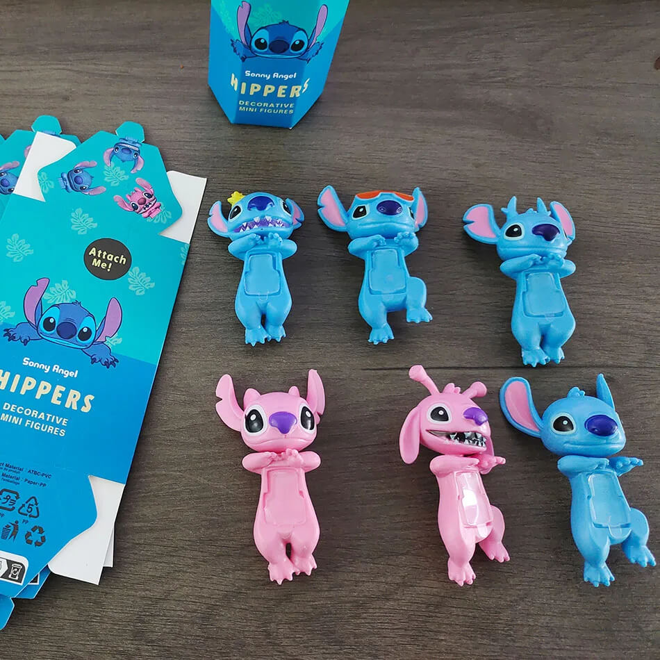Cute Stitch Phone Charm Clip
