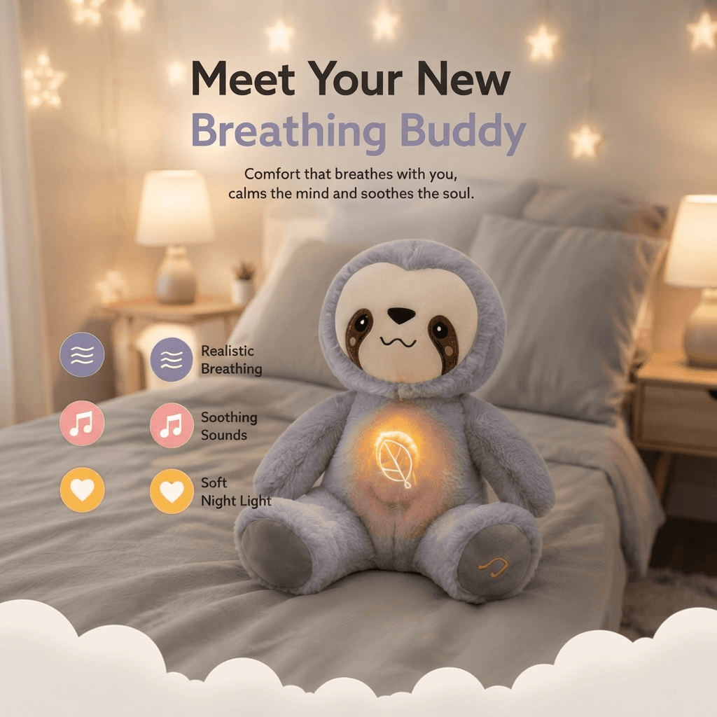 The Breathing Sloth Plushie