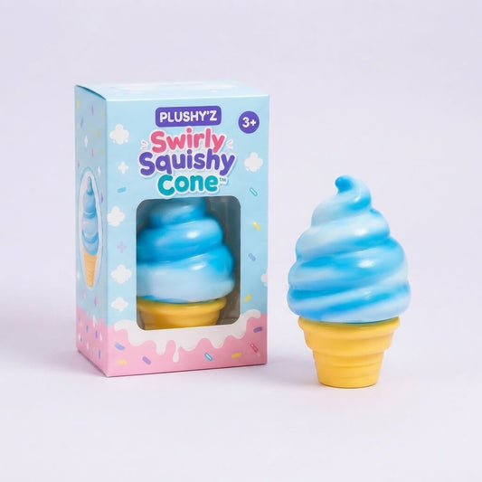 Swirly Squishy Cone™  – Stress-Relief Toy
