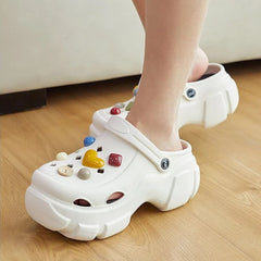 TANKR™ Damen Clogs mit dicker Sohle