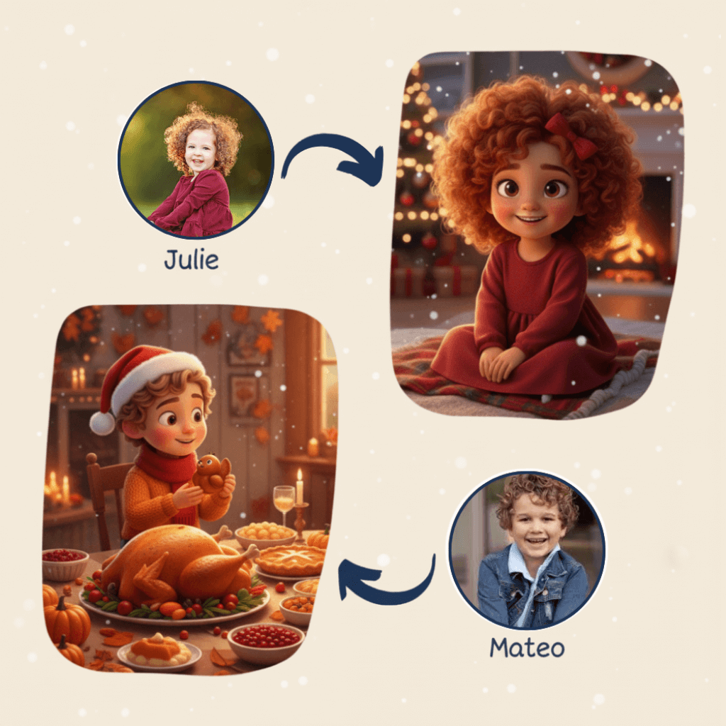 Thanksgiving at Maplewood Farm — Personalized Storybook