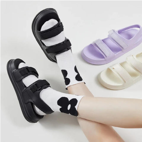 VECTRA™️ Unisex Buckled Double-Strap Slides