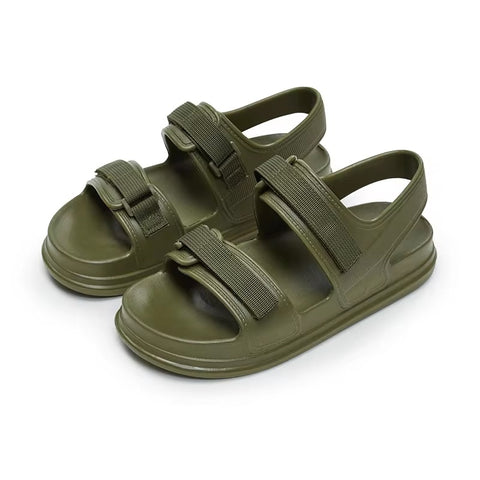 VECTRA™️ Unisex Buckled Double-Strap Slides