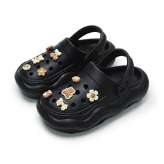 WAVORA™ Unisex Clogs & Charms - Black Bundle