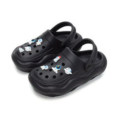 WAVORA™ Unisex Clogs & Charms - Black Bundle