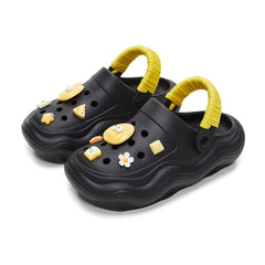 WAVORA™ Unisex Clogs &amp; Charms - Zwart Pakket