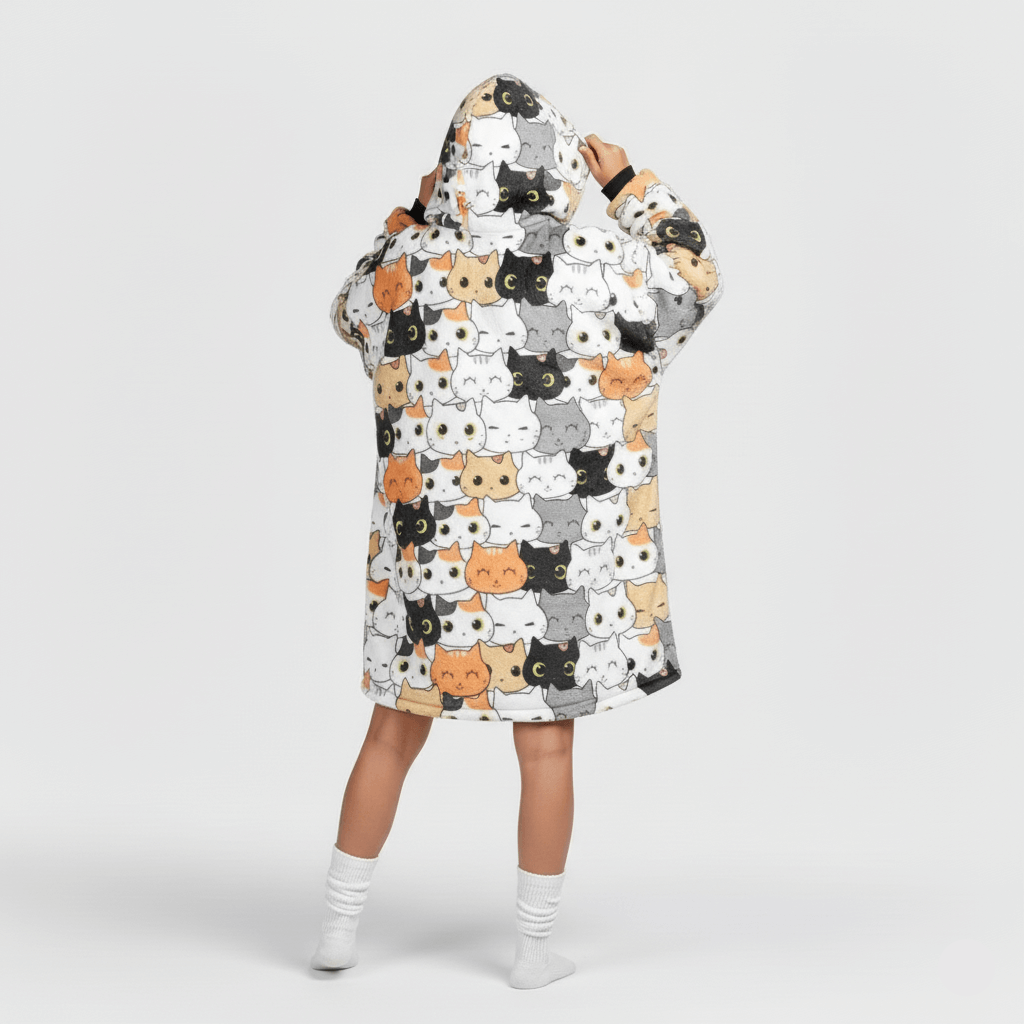 STACKED Kittens Blanket Hoodie™