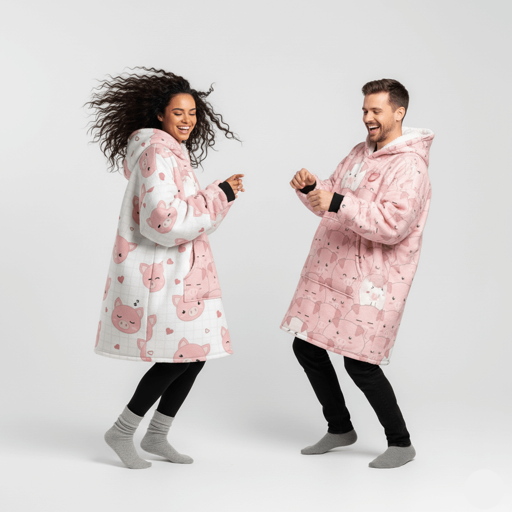 Piggy Cozy Blanket Hoodie™