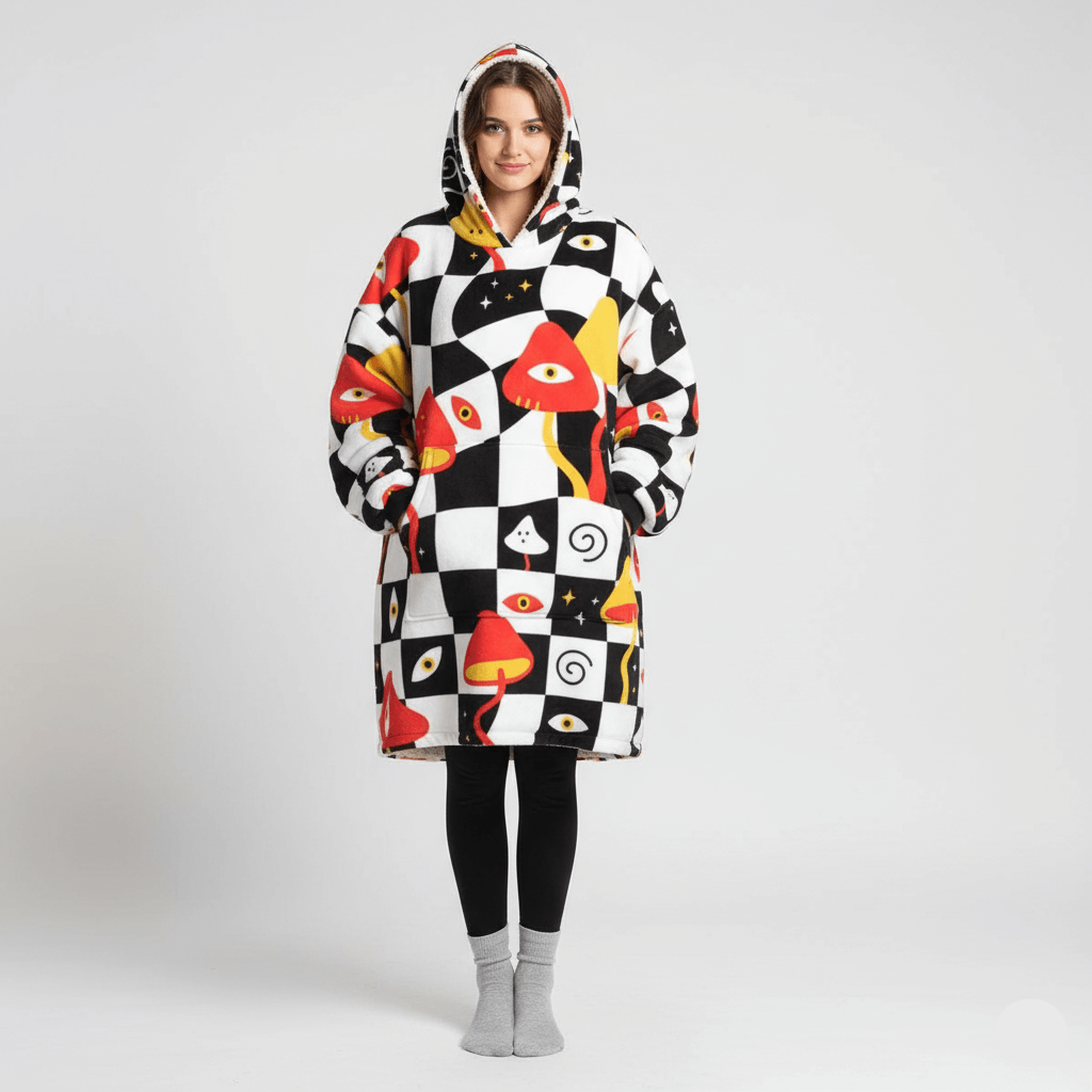 MUSHROOM Cozy Blanket Hoodie™