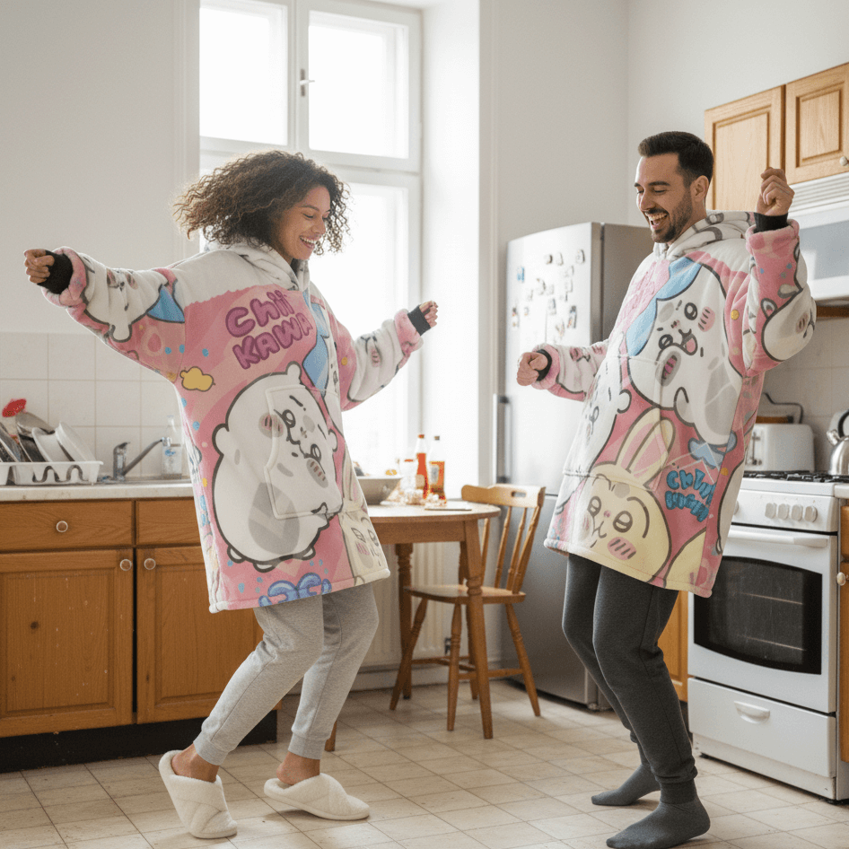 ChìíKawa Critters Blanket Hoodie™