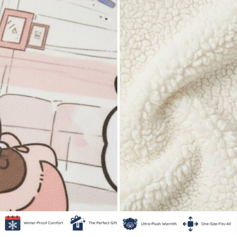 Bedtime Buddies Cozy Blanket Hoodie™