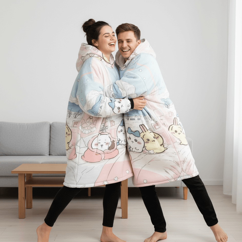 Bedtime Buddies Cozy Blanket Hoodie™