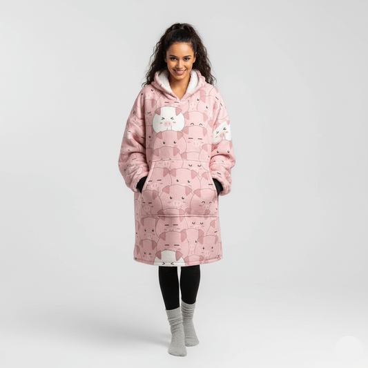 Piggy Cozy Blanket Hoodie™