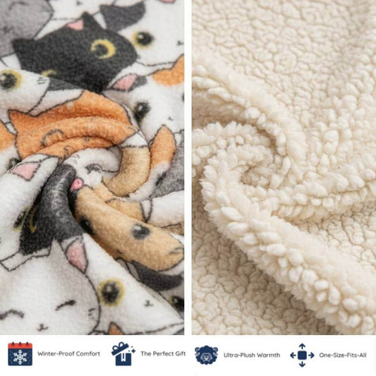 STACKED Kittens Blanket Hoodie™