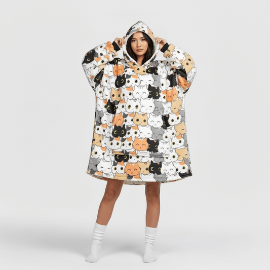 STACKED Kittens Blanket Hoodie™