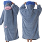 Big-Mouth Monster Plush Wearable Blanket