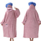 Big-Mouth Monster Plush Wearable Blanket