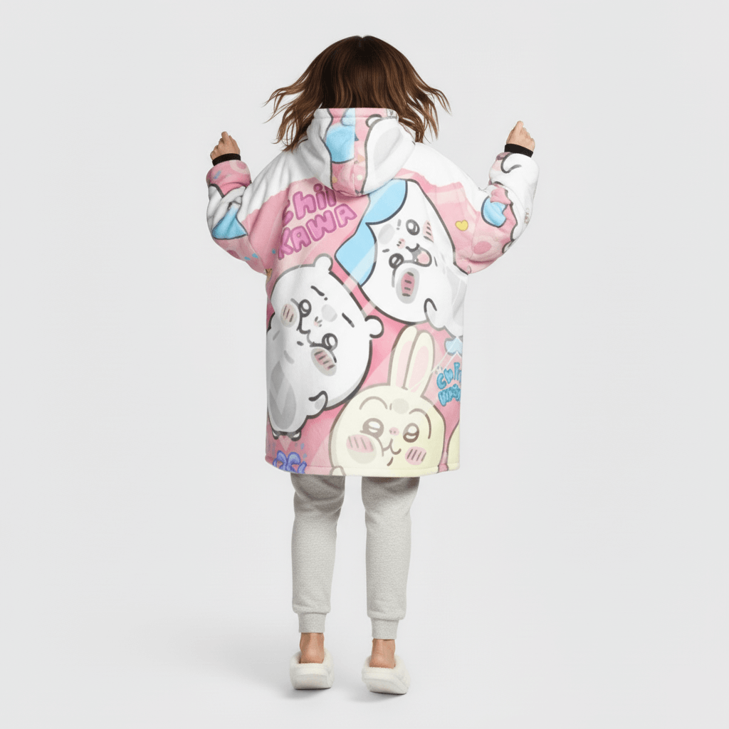 ChìíKawa Critters Blanket Hoodie™