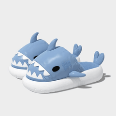 SHARKY'Z™️ PUFFER - Platform Winter Shark Slippers - PLUSHY'Z®️