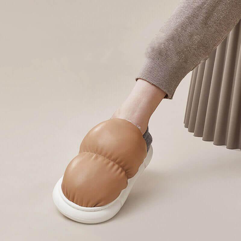 BOMFEEL™️ - Adults High-Top Puffer Slippers - Plushyz