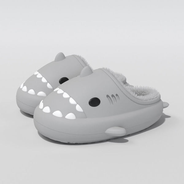 SHARKY'Z™️ - Winter Fuzzy Shark-pantoffels voor volwassenen 