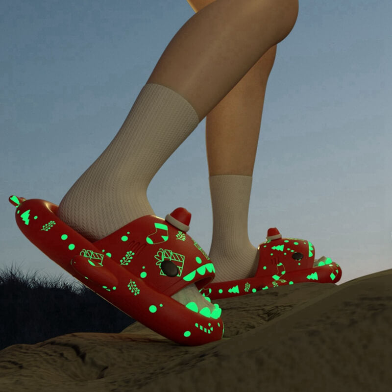 SHARKY'Z™️ SANTA - Christmas Shark Slides